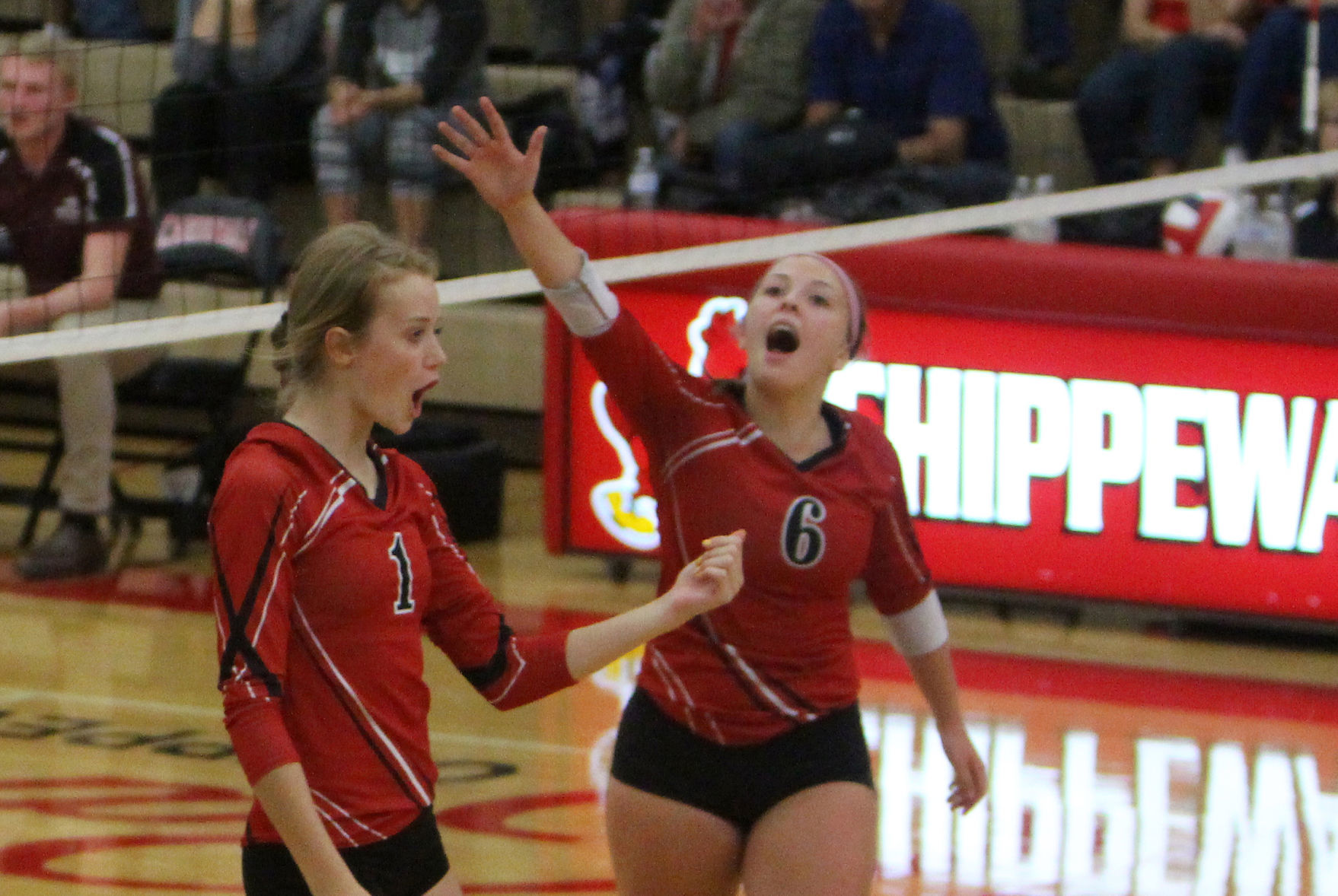 Menomonie at Chi-Hi volleyball 9-6-18